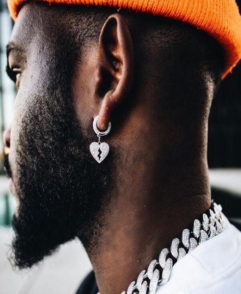 new arrived iced out bling micro pave clear cz 5a cubic zirconia heart charm silver color hoop earring hiphop boy mens jewelry4030822, Golden;silver
new arrived iced out bling micro pave clear cz 5a cubic zirconia heart charm silver color hoop earring hiphop boy mens jewelry4030822, Golden;silver
