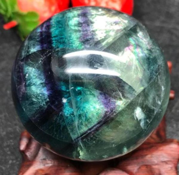 about 50mm natural rainbow fluorite ball ornaments colorful fluorite stone9259597, Black
about 50mm natural rainbow fluorite ball ornaments colorful fluorite stone9259597, Black
