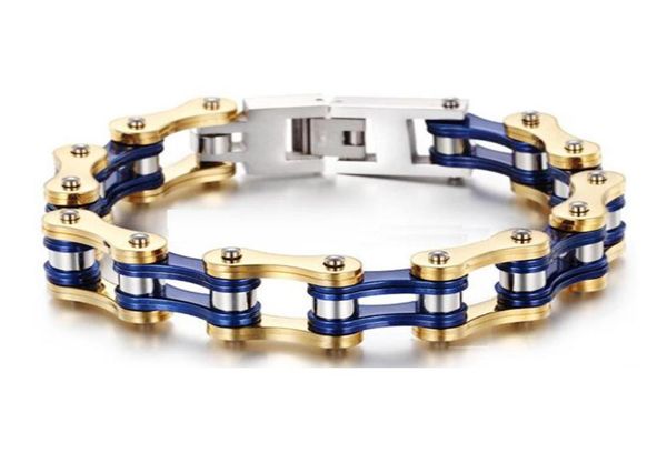 16mm heavy punk boys mens women bike biker motorcycle link chain bracelet gold blue black green orange tone 316l stainless steel b7144777, Golden;silver
16mm heavy punk boys mens women bike biker motorcycle link chain bracelet gold blue black green orange tone 316l stainless steel b7144777, Golden;silver