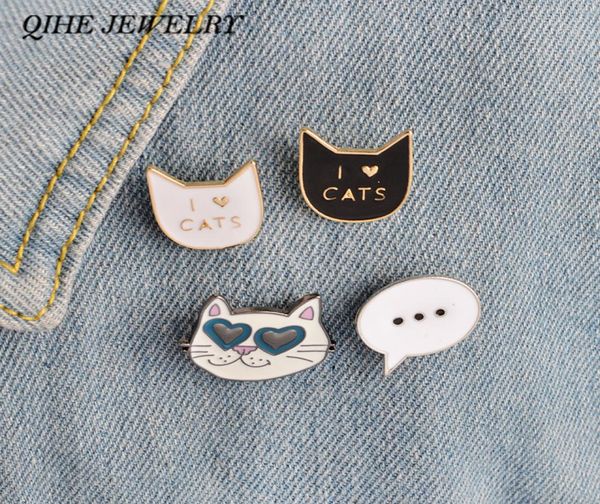 qihe jewelry 4pcsset black cat white cat quoti love catsquotbrooch collar fashion jewelry whole lady badge collar pin6303211, Gray
qihe jewelry 4pcsset black cat white cat quoti love catsquotbrooch collar fashion jewelry whole lady badge collar pin6303211, Gray