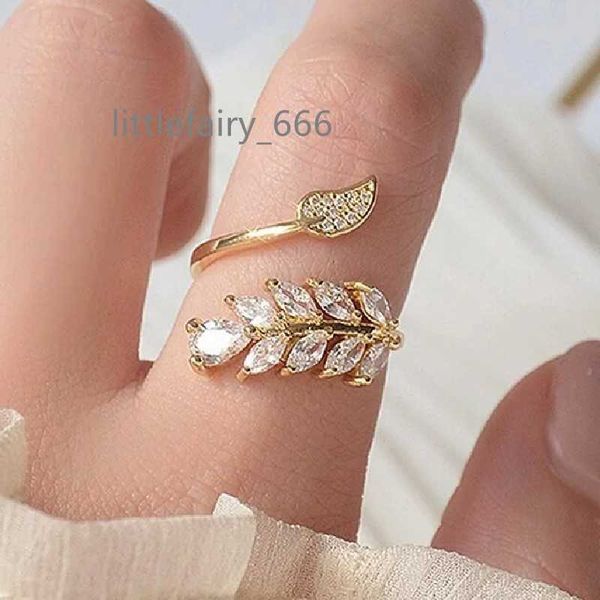 caoshi 18k leaves jewelry women finger ring fashion cz zircon wedding engagement leaf adjustable open size gold color rings, Silver
caoshi 18k leaves jewelry women finger ring fashion cz zircon wedding engagement leaf adjustable open size gold color rings, Silver