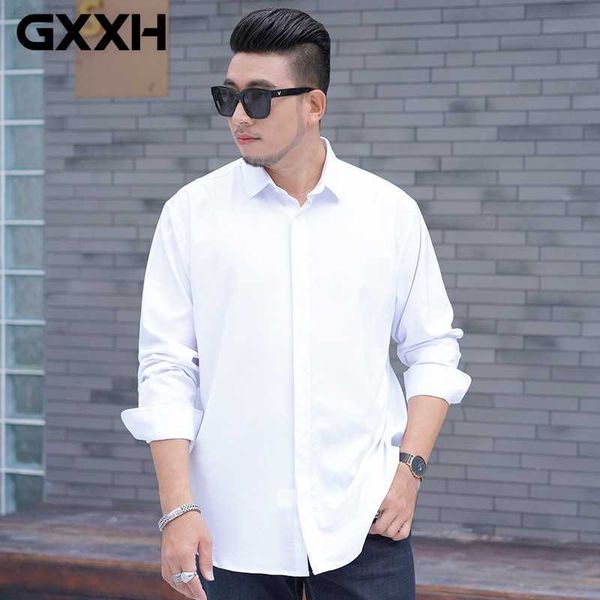 men's casual shirts extra plus large size 10xl 8xl 7xl mens business casual long sleeved shirt classic solid male social dress shirts p, White;black
men's casual shirts extra plus large size 10xl 8xl 7xl mens business casual long sleeved shirt classic solid male social dress shirts p, White;black