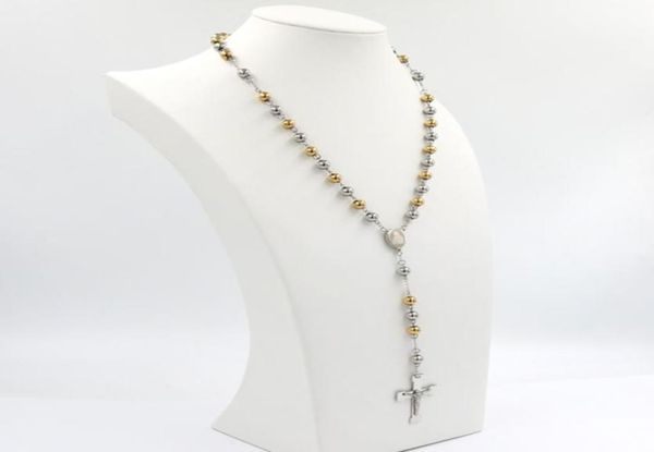 1 stainless steel ball virgin mary rosary necklaces bead chain pendant catholic church women men cross jesus christian jewelry3051253, Silver
1 stainless steel ball virgin mary rosary necklaces bead chain pendant catholic church women men cross jesus christian jewelry3051253, Silver