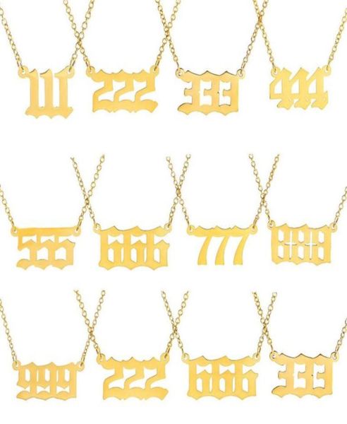 pendant necklaces korean style stainless steel angel number necklace for women men jewelry chain fashion punk jewlery halloween6503012, Silver
pendant necklaces korean style stainless steel angel number necklace for women men jewelry chain fashion punk jewlery halloween6503012, Silver