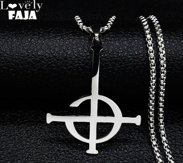ghost bc nameless stainless steel necklace ghoul band pope emeritus symbol mask grucifix poster necklaces jewelry n643s031807726, Silver
ghost bc nameless stainless steel necklace ghoul band pope emeritus symbol mask grucifix poster necklaces jewelry n643s031807726, Silver