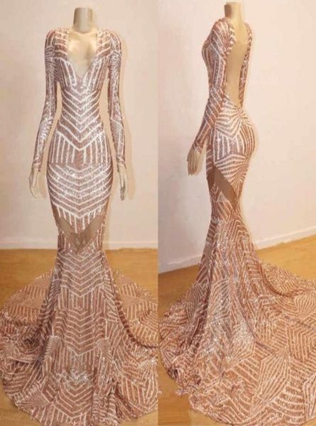 sparkly rose gold mermaid long sleeve prom dresses 2020 modest vneck luxury sequin fishtail african occasion evening gowns9073205, Black
sparkly rose gold mermaid long sleeve prom dresses 2020 modest vneck luxury sequin fishtail african occasion evening gowns9073205, Black