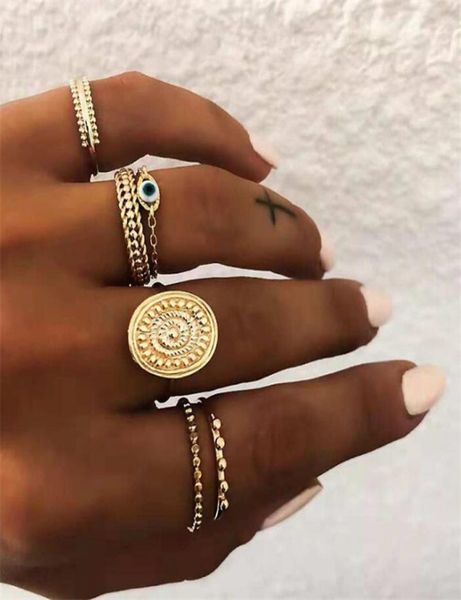 6pcsset bohemian gold color eye flower rings set for women geometric alloy knuckle midi rings boho jewelry t4748590531, Silver
6pcsset bohemian gold color eye flower rings set for women geometric alloy knuckle midi rings boho jewelry t4748590531, Silver