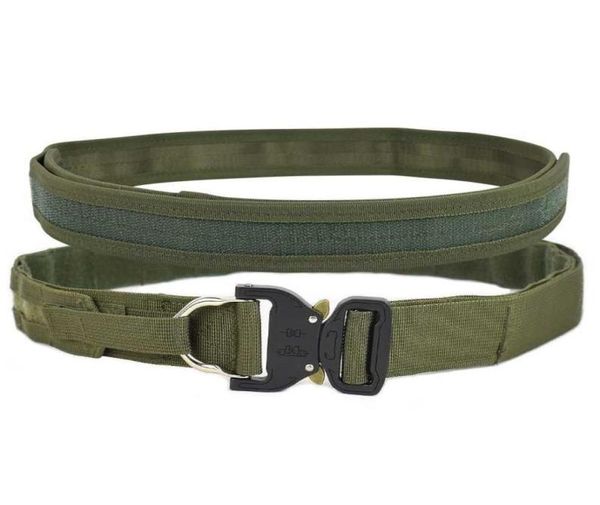 tactical molle belt outdoor army fighter cs wargame heavy duty double layer shooter hiking hunting nylon belts3342287, Black;gray
tactical molle belt outdoor army fighter cs wargame heavy duty double layer shooter hiking hunting nylon belts3342287, Black;gray
