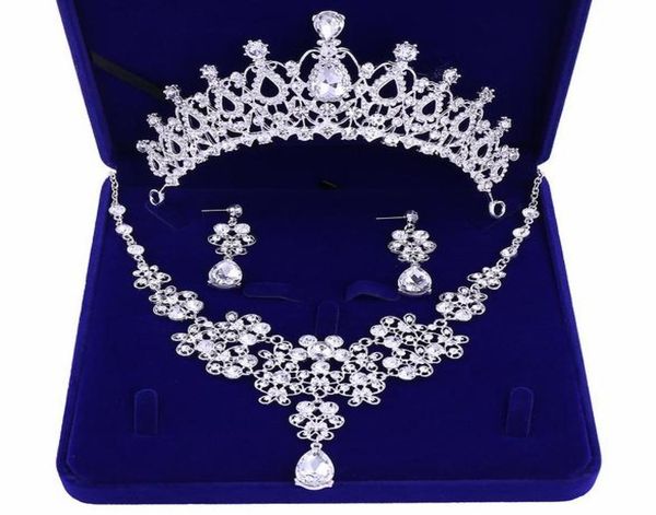selling highend bridal accessories crown necklace earrings threepiece white rhinestone princess crown banquet headband 9757791, Silver
selling highend bridal accessories crown necklace earrings threepiece white rhinestone princess crown banquet headband 9757791, Silver