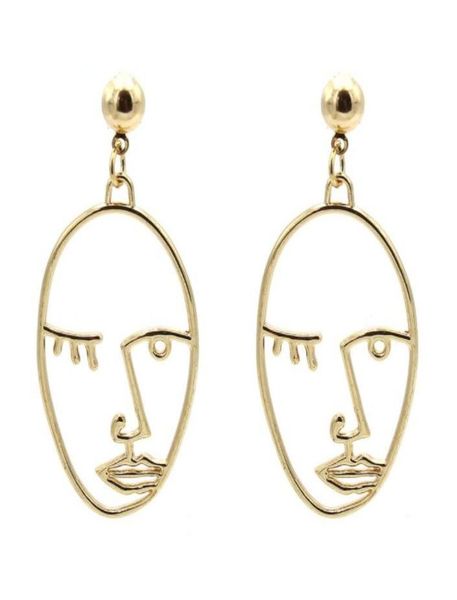 european and american jewelry retro simple personality exaggerated earrings alloy plating hollow face earrings whole4678276, Silver
european and american jewelry retro simple personality exaggerated earrings alloy plating hollow face earrings whole4678276, Silver