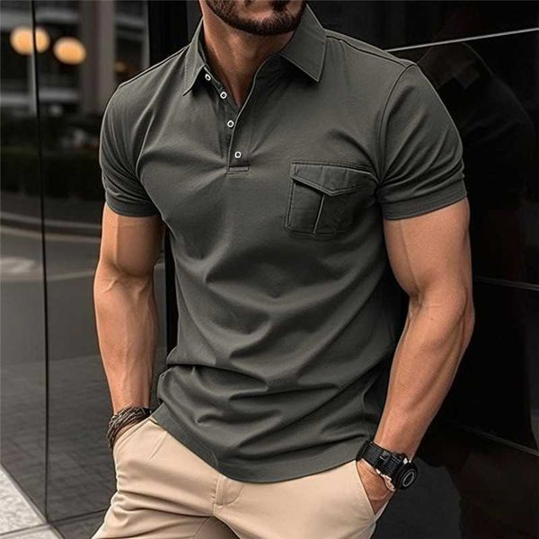 men's t-shirts casual solid knitted polo shirts men classic turn-down collar button-up pullover tees for mens clothes summer short slee, White;black
men's t-shirts casual solid knitted polo shirts men classic turn-down collar button-up pullover tees for mens clothes summer short slee, White;black
