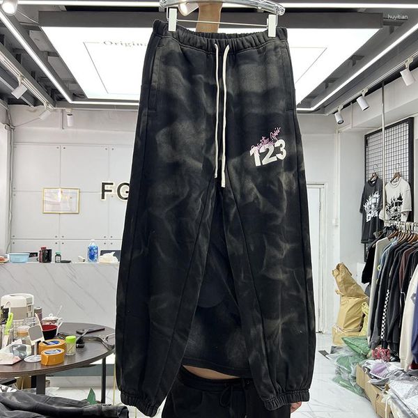 men's pants washed heavy fabric rrr123 tie dye sweatpants men women rrr 123 joggers drawstring trousers, Black
men's pants washed heavy fabric rrr123 tie dye sweatpants men women rrr 123 joggers drawstring trousers, Black