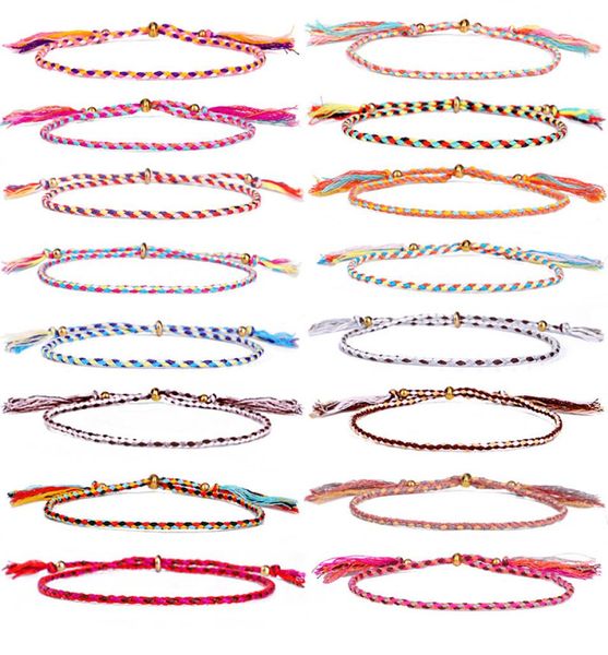 new fashion handmade 4 mixed color cotton rope woven vsco girl lucky friendship bracelet rainbow boho copper bead anklet for women8042002, Black
new fashion handmade 4 mixed color cotton rope woven vsco girl lucky friendship bracelet rainbow boho copper bead anklet for women8042002, Black