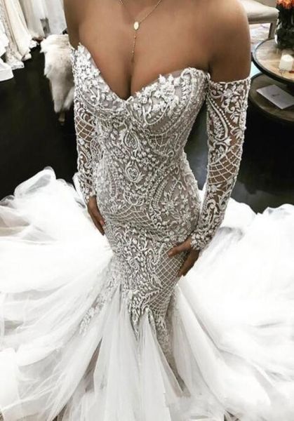 mermaid 2019 wedding dresses off shoulder sweetheart long sleeve lace bridal gowns with crystals floor length wedding dress plus s3964508, White
mermaid 2019 wedding dresses off shoulder sweetheart long sleeve lace bridal gowns with crystals floor length wedding dress plus s3964508, White