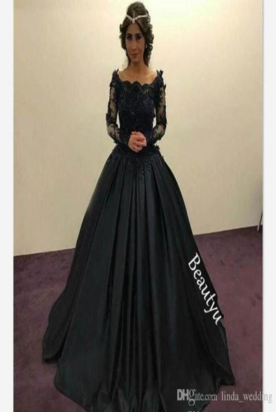 2019 graceful black princess evening dress long sleeves lace appliques formal holiday wear prom party gown custom made plus size6978670, Black;red
2019 graceful black princess evening dress long sleeves lace appliques formal holiday wear prom party gown custom made plus size6978670, Black;red