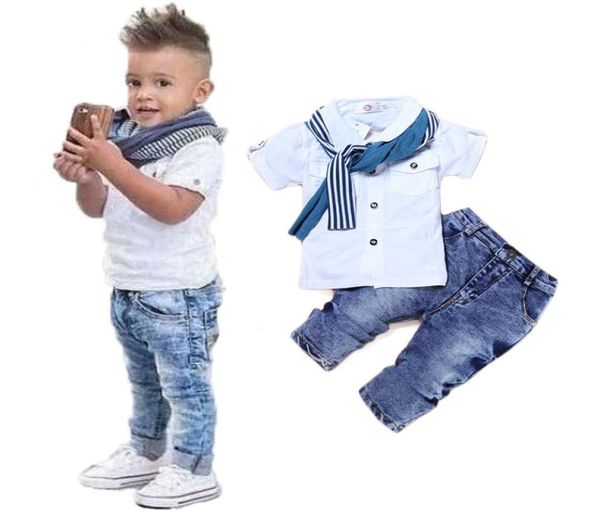 baby boy clothes casual tshirtscarfjeans 3pc baby clothing set summer child kids costume for boys toddler boys clothes1750381, White
baby boy clothes casual tshirtscarfjeans 3pc baby clothing set summer child kids costume for boys toddler boys clothes1750381, White