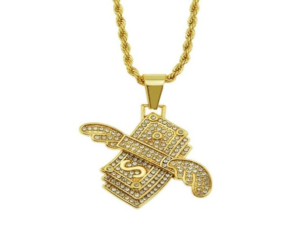 new personalized iced out necklace flying cash solid pendant necklaces mens hip hop gold green silver charm chains women jewelry g9061504
new personalized iced out necklace flying cash solid pendant necklaces mens hip hop gold green silver charm chains women jewelry g9061504
