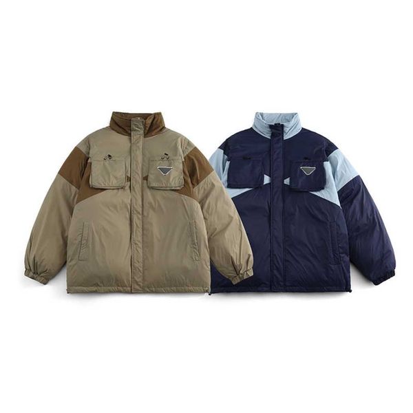 autumn and winter men's stand-up collar splicing color short down jacket, splicing color youth fashion, cuff hem tightening warm withou, Black
autumn and winter men's stand-up collar splicing color short down jacket, splicing color youth fashion, cuff hem tightening warm withou, Black