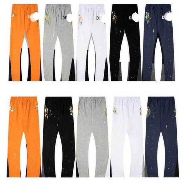 2023 galleryse depts pants mens womens sweatpants galleryes dept speckled letter print mans couple loose versatile casual straight white bla, Black
2023 galleryse depts pants mens womens sweatpants galleryes dept speckled letter print mans couple loose versatile casual straight white bla, Black