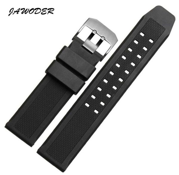 jawoder watchband soft silicone rubber men black 23mm sport diving watch band strap silver black metal buckle for luminox accessor4545994, Black;brown
jawoder watchband soft silicone rubber men black 23mm sport diving watch band strap silver black metal buckle for luminox accessor4545994, Black;brown