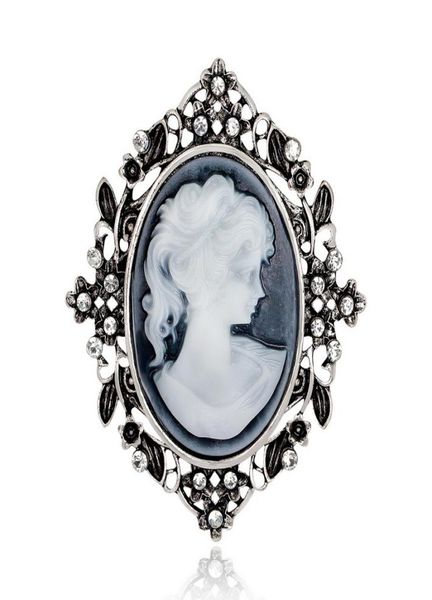 new arrival antique gold silver color vintage brooch pins crystal jewelry queen cameo brooches rhinestone for women christmas gif1182444, Gray
new arrival antique gold silver color vintage brooch pins crystal jewelry queen cameo brooches rhinestone for women christmas gif1182444, Gray