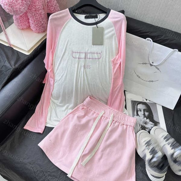 23ss skirt set womens designer clothing color contrast stitching drill letter logo long sleeve elastic waist half skirt sets womens clothing, White
23ss skirt set womens designer clothing color contrast stitching drill letter logo long sleeve elastic waist half skirt sets womens clothing, White