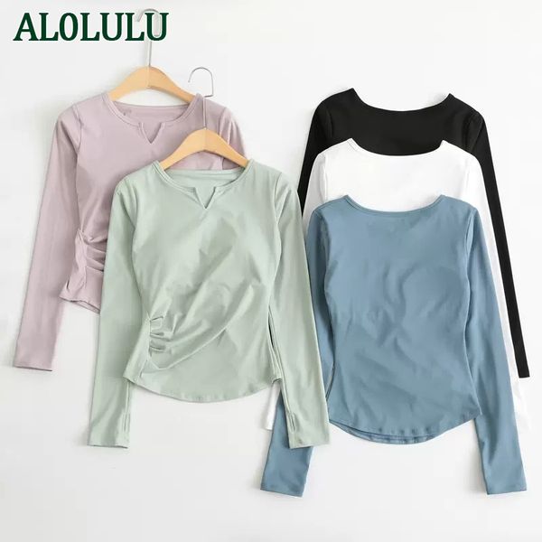 al0lulu yoga clothing with chest pad women's autumn and winter sports long-sleeved high-end pilates training fitness top
al0lulu yoga clothing with chest pad women's autumn and winter sports long-sleeved high-end pilates training fitness top