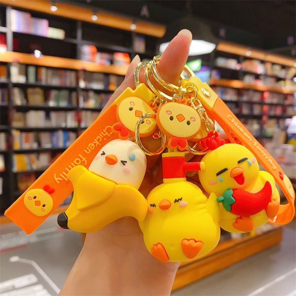 fashion blogger designer jewelry creative cartoon chicken doll personalized car keychain mobile phone keychains lanyards keyrings wholesale, Slivery;golden
fashion blogger designer jewelry creative cartoon chicken doll personalized car keychain mobile phone keychains lanyards keyrings wholesale, Slivery;golden