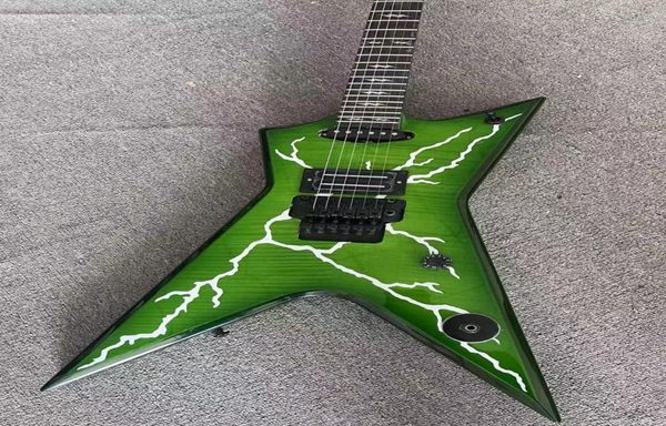 new dimebag darrell signature lightning bolt eletric guitar dime slime china oem guitarsfrll tremolo bridge green flame maple to6052352
new dimebag darrell signature lightning bolt eletric guitar dime slime china oem guitarsfrll tremolo bridge green flame maple to6052352
