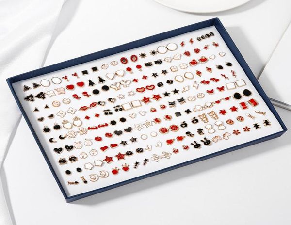 100 pairsset women acrylic crystal small stud earring sets girl child heart star animal moon crown earrings jewelry9326641, Golden;silver
100 pairsset women acrylic crystal small stud earring sets girl child heart star animal moon crown earrings jewelry9326641, Golden;silver