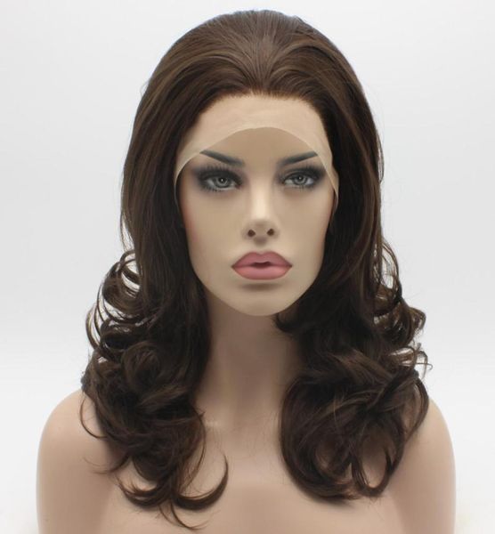 iwona hair wavy shoulder length two tone ash brown mix wig 1968 half hand tied heat resistant synthetic lace front wig1944647, Black
iwona hair wavy shoulder length two tone ash brown mix wig 1968 half hand tied heat resistant synthetic lace front wig1944647, Black