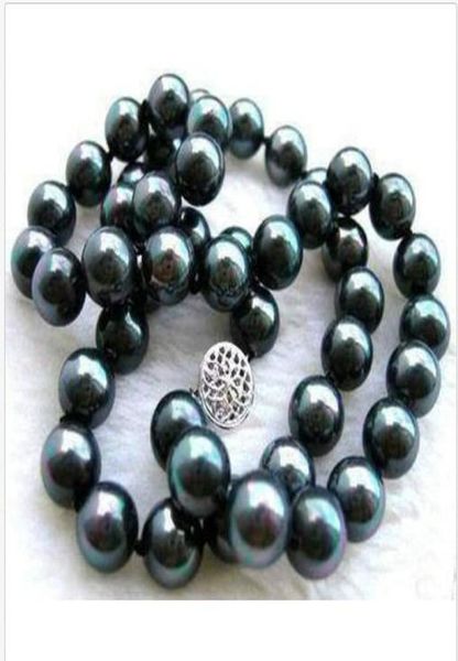 new fine pearls jewelry whole 10mm black blue south sea pearl round beads necklace 18quot6276800
new fine pearls jewelry whole 10mm black blue south sea pearl round beads necklace 18quot6276800