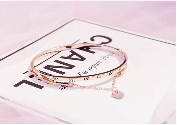 whole rose gold stainless steel bracelets bangles female heart forever love brand charm bracelet for women famous jewelry7851144, Black
whole rose gold stainless steel bracelets bangles female heart forever love brand charm bracelet for women famous jewelry7851144, Black
