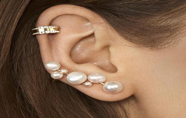 elegant white pearl earrings classic fashion pearl charm ear stud for women lady bridal wedding jewelry gifts2045165, Golden;silver
elegant white pearl earrings classic fashion pearl charm ear stud for women lady bridal wedding jewelry gifts2045165, Golden;silver