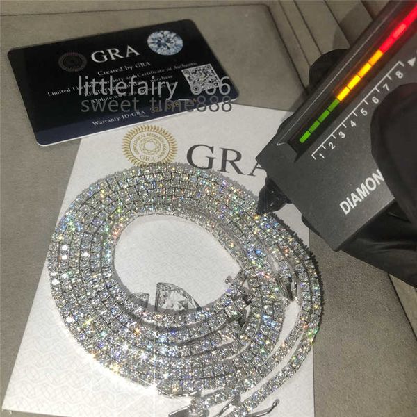 gra hip hop jewelry 2.0mm-6.5mm vvs moissanite mossinate tennis chain diamond 925 silver gold iced out plated necklaces
gra hip hop jewelry 2.0mm-6.5mm vvs moissanite mossinate tennis chain diamond 925 silver gold iced out plated necklaces