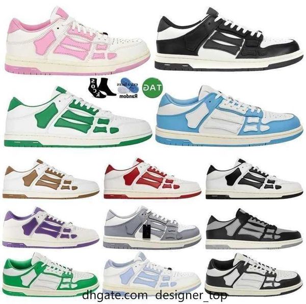 designer skel low men women shoes bones hi leather sneakers luxury skeleton blue red black green gray pink couple casual mens¡amiriity
designer skel low men women shoes bones hi leather sneakers luxury skeleton blue red black green gray pink couple casual mens¡amiriity