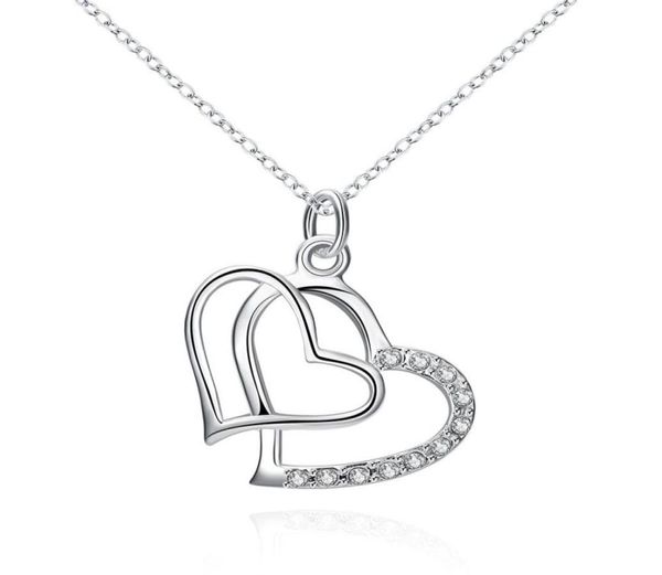 fashion jewelry plated 925 sterling silver inlaid zircon double heart pendant necklace 5827157
fashion jewelry plated 925 sterling silver inlaid zircon double heart pendant necklace 5827157