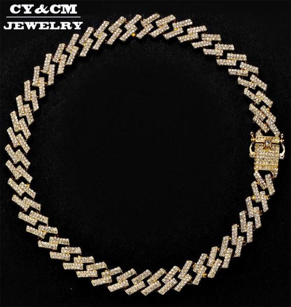 15mm iced out prong cuban link chains gold silver necklaces choker bling 15mm crystal rhinestones hip hop for mens necklace6372934
15mm iced out prong cuban link chains gold silver necklaces choker bling 15mm crystal rhinestones hip hop for mens necklace6372934