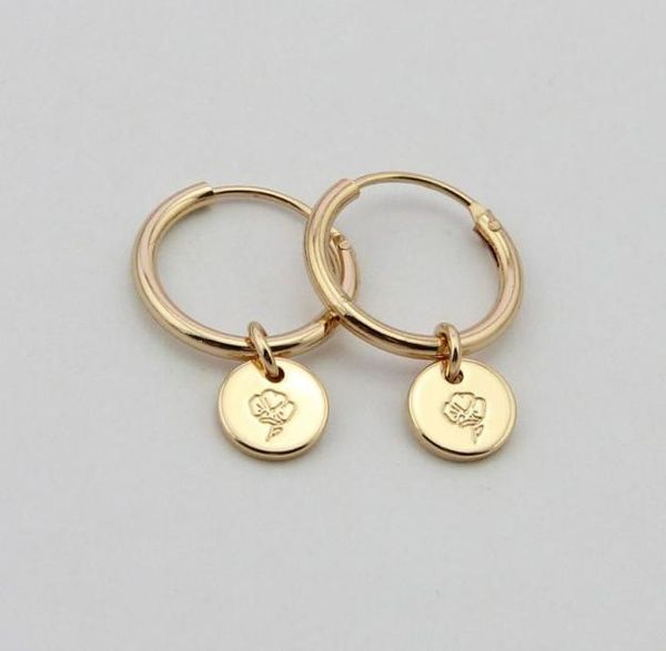hoop huggie dainty tiny birth flower earrings for women girls fashion poppy earring birthday gift7320342, Golden;silver
hoop huggie dainty tiny birth flower earrings for women girls fashion poppy earring birthday gift7320342, Golden;silver