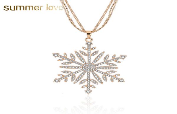 new fashion white crystal zircon hollow snowflake pendant necklace for women gold sweater chain multilayer long necklace christmas8305075, Silver
new fashion white crystal zircon hollow snowflake pendant necklace for women gold sweater chain multilayer long necklace christmas8305075, Silver