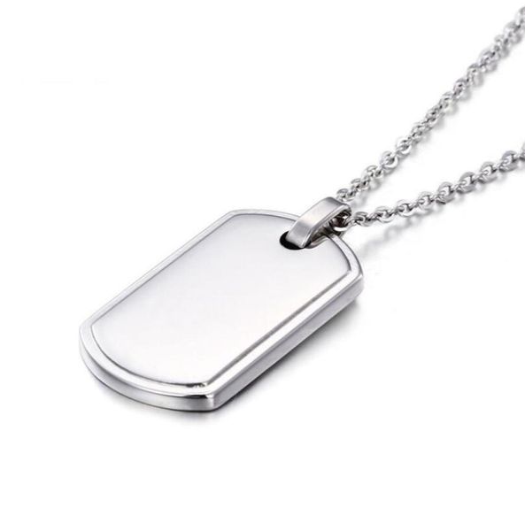 316l stainless steel dog tag necklace pendant military card american soldier identity tag shield charm for boy mens chain 24 inch7000465, Silver
316l stainless steel dog tag necklace pendant military card american soldier identity tag shield charm for boy mens chain 24 inch7000465, Silver