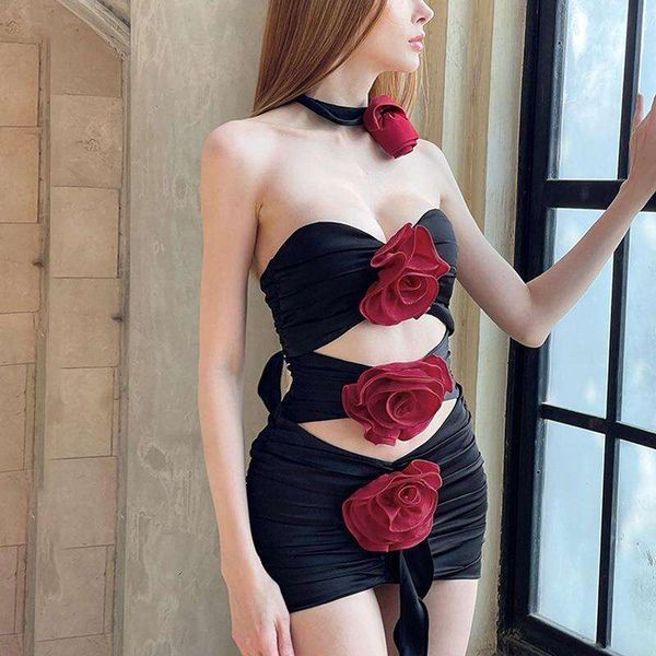 three dimensional flower ruffled ribbon hollow dress style temperament short hip skirt, Black;gray
three dimensional flower ruffled ribbon hollow dress style temperament short hip skirt, Black;gray