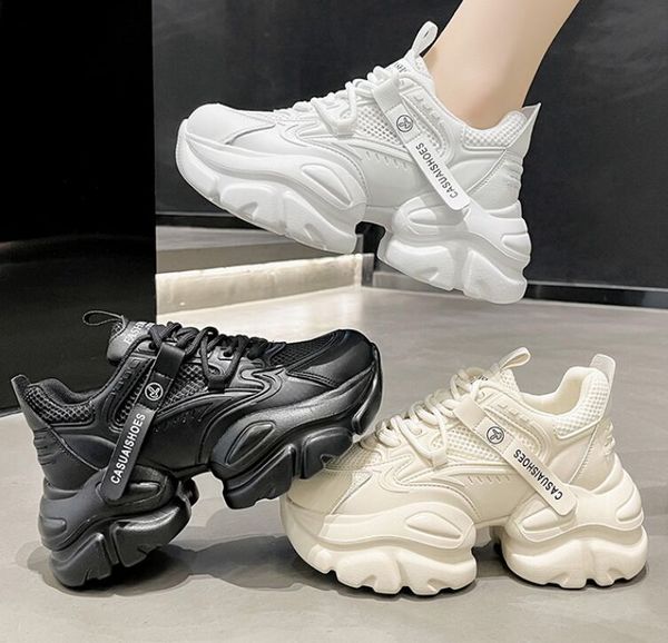 women chunky sneakers breathable mesh mixed colors tennis sneaker platform sports shoes trend cool female shoes for girls dress shoes, Black
women chunky sneakers breathable mesh mixed colors tennis sneaker platform sports shoes trend cool female shoes for girls dress shoes, Black