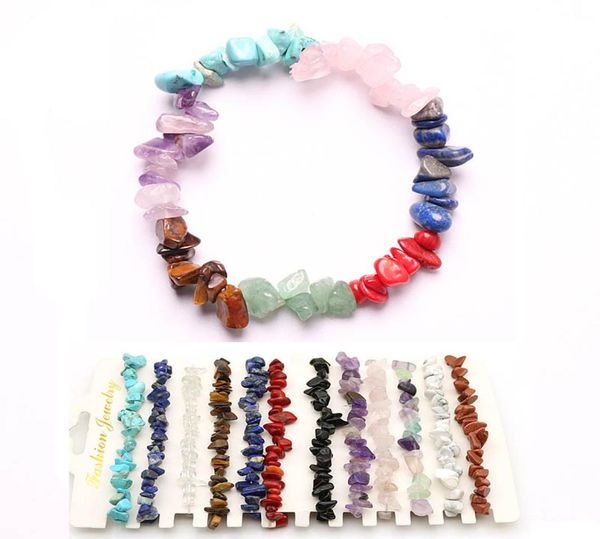 new 7 chakra charm natural stone gravel stone bangle for women men couple healing balance bracelet fashion jewelry gift8727701, Black
new 7 chakra charm natural stone gravel stone bangle for women men couple healing balance bracelet fashion jewelry gift8727701, Black