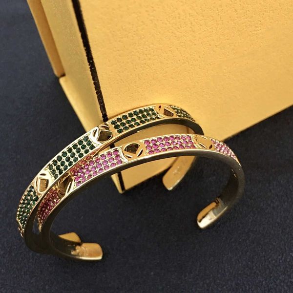 designer jewelry bracelet double lettering full diamond bracelet women's advanced temperament gold plated light luxury geometric open b, Black
designer jewelry bracelet double lettering full diamond bracelet women's advanced temperament gold plated light luxury geometric open b, Black