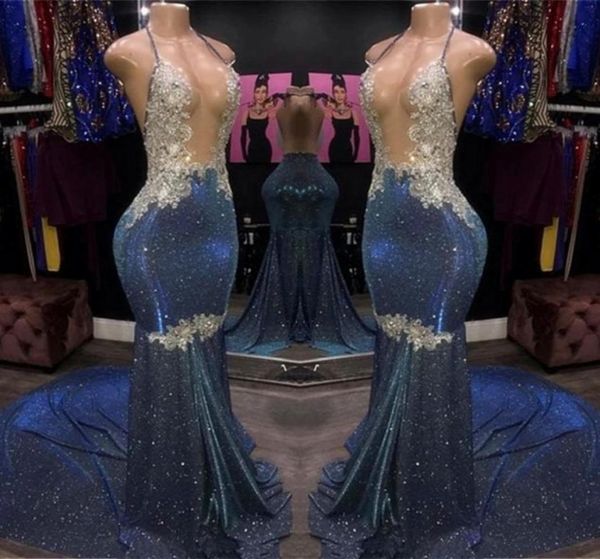 sparkly blue white sequined mermaid prom dresses halter plunging neck appliques open back long evenin party gowns bc40747685321, Black
sparkly blue white sequined mermaid prom dresses halter plunging neck appliques open back long evenin party gowns bc40747685321, Black