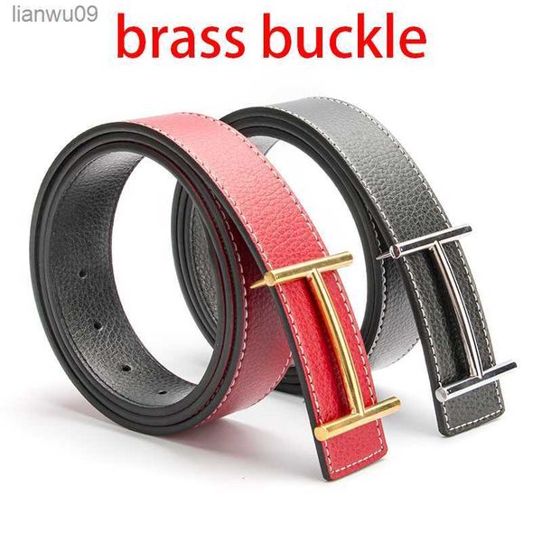 luxury designer brand brass buckle belt men women genuine real leather dress cowhide strap for jeans waistband l230704, Black;brown
luxury designer brand brass buckle belt men women genuine real leather dress cowhide strap for jeans waistband l230704, Black;brown