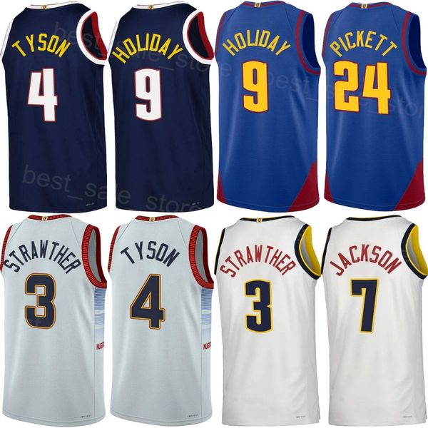 print draft pick basketball reggie jackson jersey 7 justin holiday jalen pickett 24 hunter tyson 4 julian strawther 3 michael porter jr 1 aa, Black
print draft pick basketball reggie jackson jersey 7 justin holiday jalen pickett 24 hunter tyson 4 julian strawther 3 michael porter jr 1 aa, Black