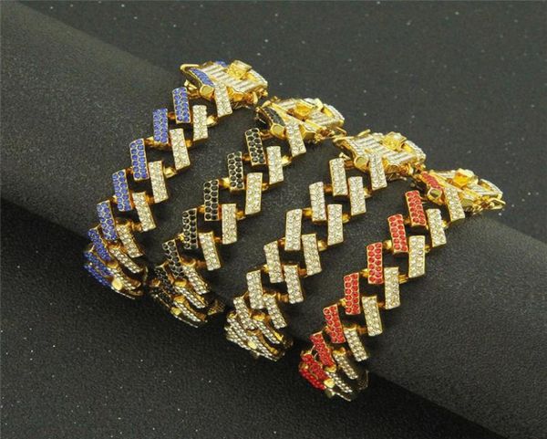 8inch 15mm hip hoppunk men039s tennis bracelets bling iced out cubic zircon curb cuban link chain bracelet jewelry gifts6673350, Golden;silver
8inch 15mm hip hoppunk men039s tennis bracelets bling iced out cubic zircon curb cuban link chain bracelet jewelry gifts6673350, Golden;silver