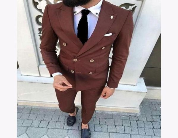groom tuxedos double breasted brown peak lapel groomsmen man suit mens wedding suits jacketpantstie 3646361285, Black;gray
groom tuxedos double breasted brown peak lapel groomsmen man suit mens wedding suits jacketpantstie 3646361285, Black;gray